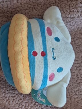 Cinnamoroll Hello Kitty Squishmallow - Cream, Blue, Yellow, Pink Accents